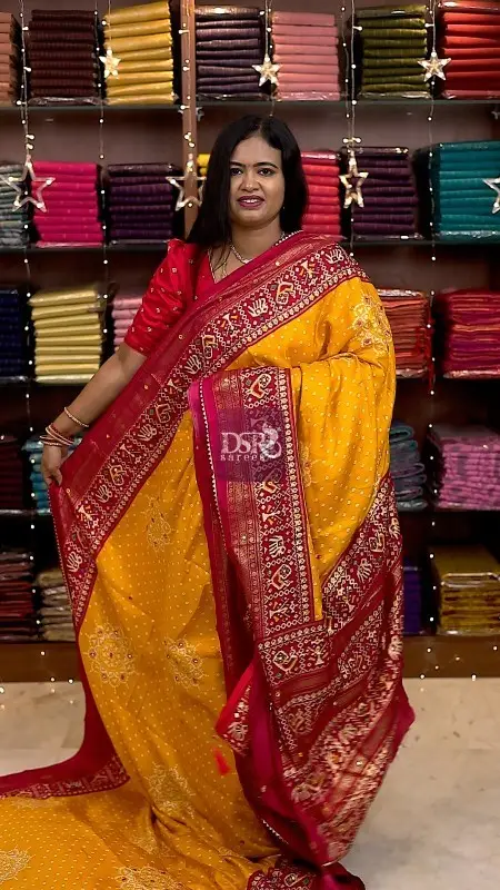 Bandhej Patola Sarees