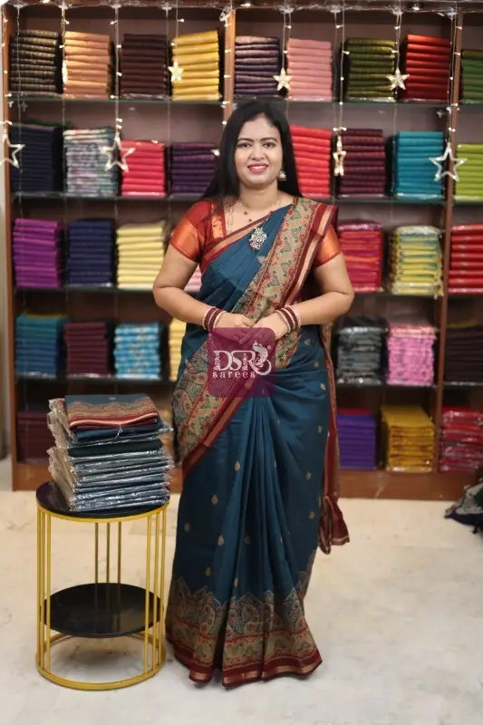 Ajrak Silk