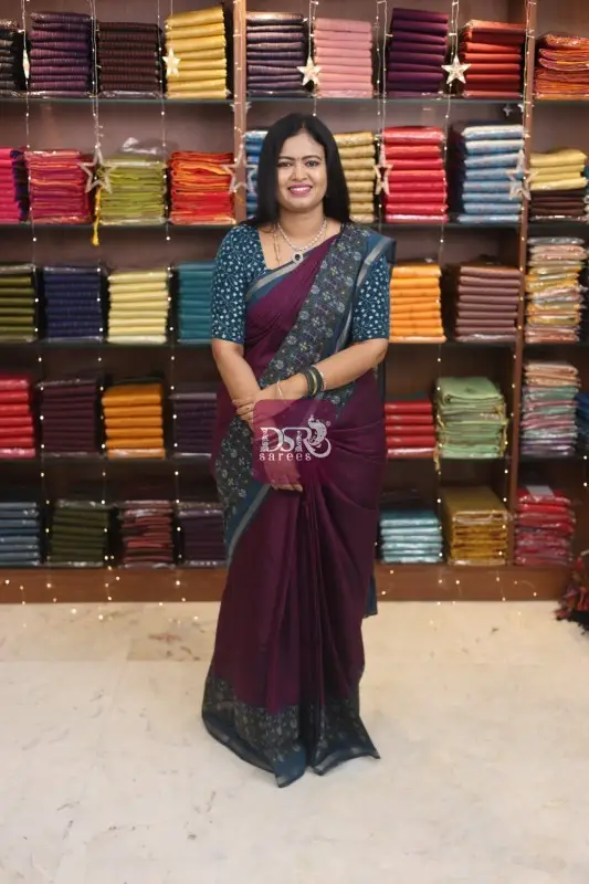 Ajrak Silk