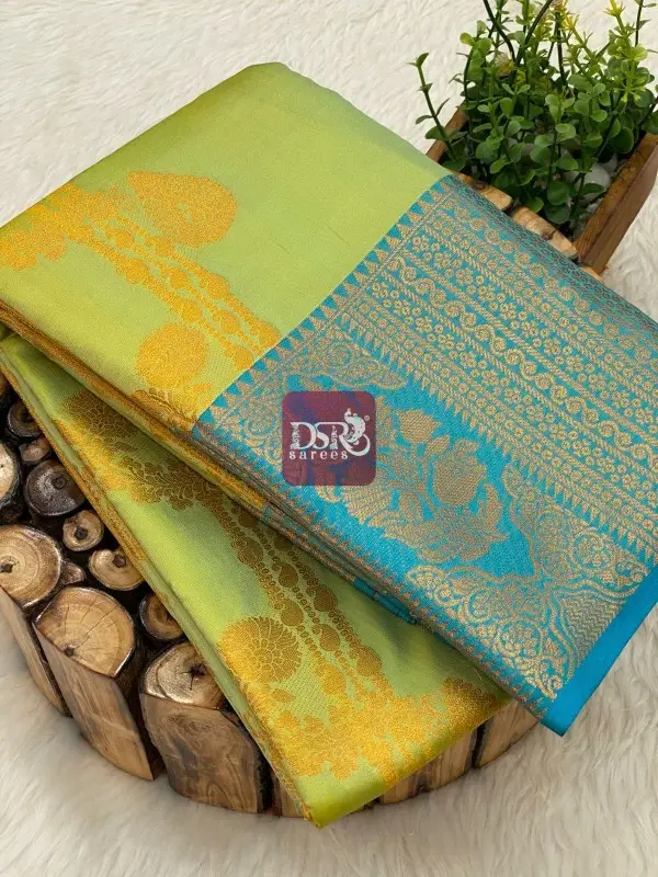 Premium Kanchi Korvai Border Saree