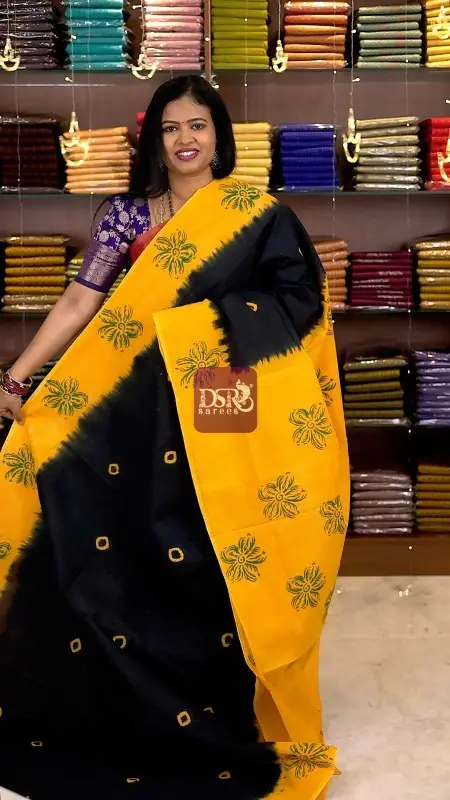Battik Sugudi Cotton Sarees