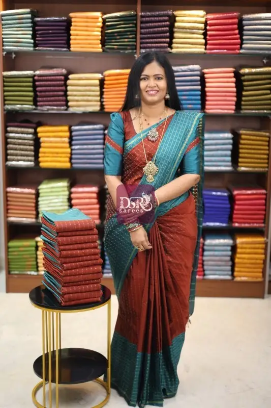 Arani Vairaooshi Bridal Soft Silk Saree