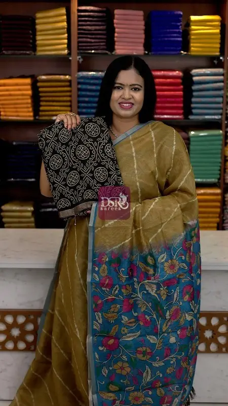 Viscose Chiffon Sarees + Free Saree