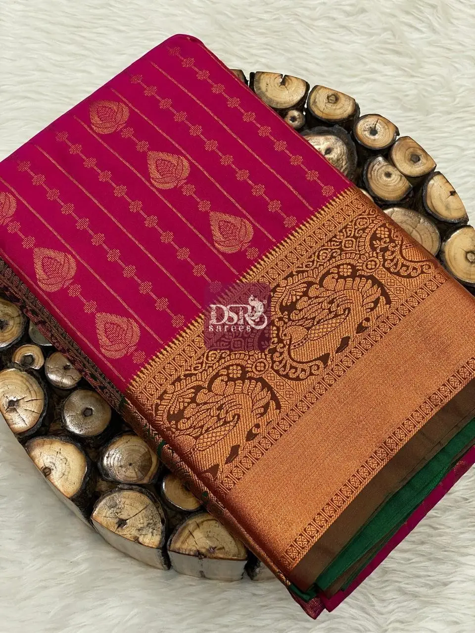 Bridal Semi Silk Sarees - vol1