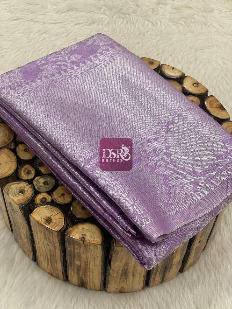 Silver Brocade Silk Sarees