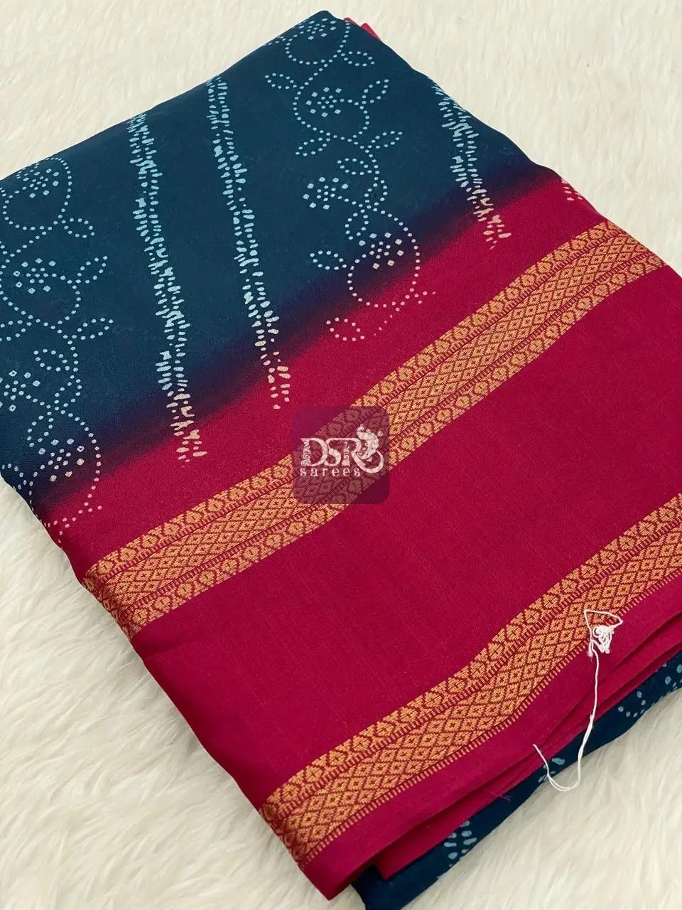 Viscose Chiffon Sarees - vol1