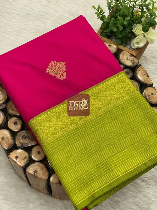 Premium Kanchi Korvai Border Saree- vol3