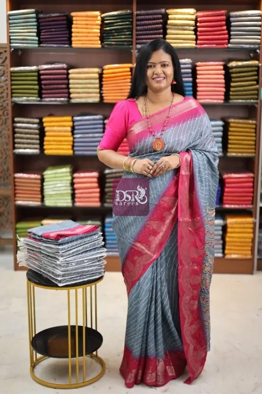 Chiffon Butter silk sarees