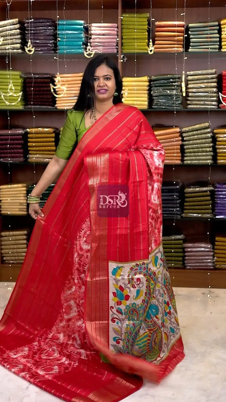 Shibori Viscose Dola Saree