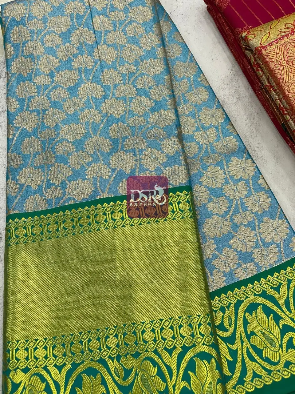 Semi Bridal Silk Sarees