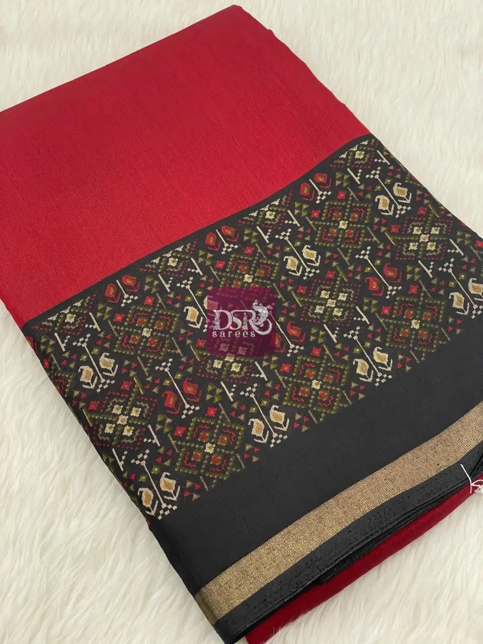 Ajrak Silk