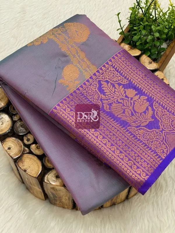 Premium Kanchi Korvai Border Saree
