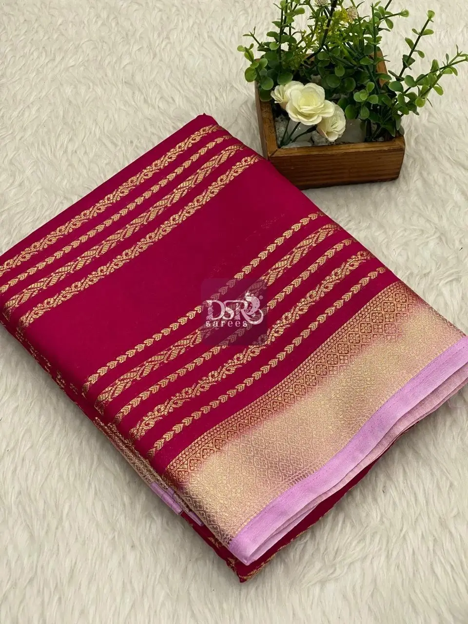 Semi Mysore Viscose Crepe Silk