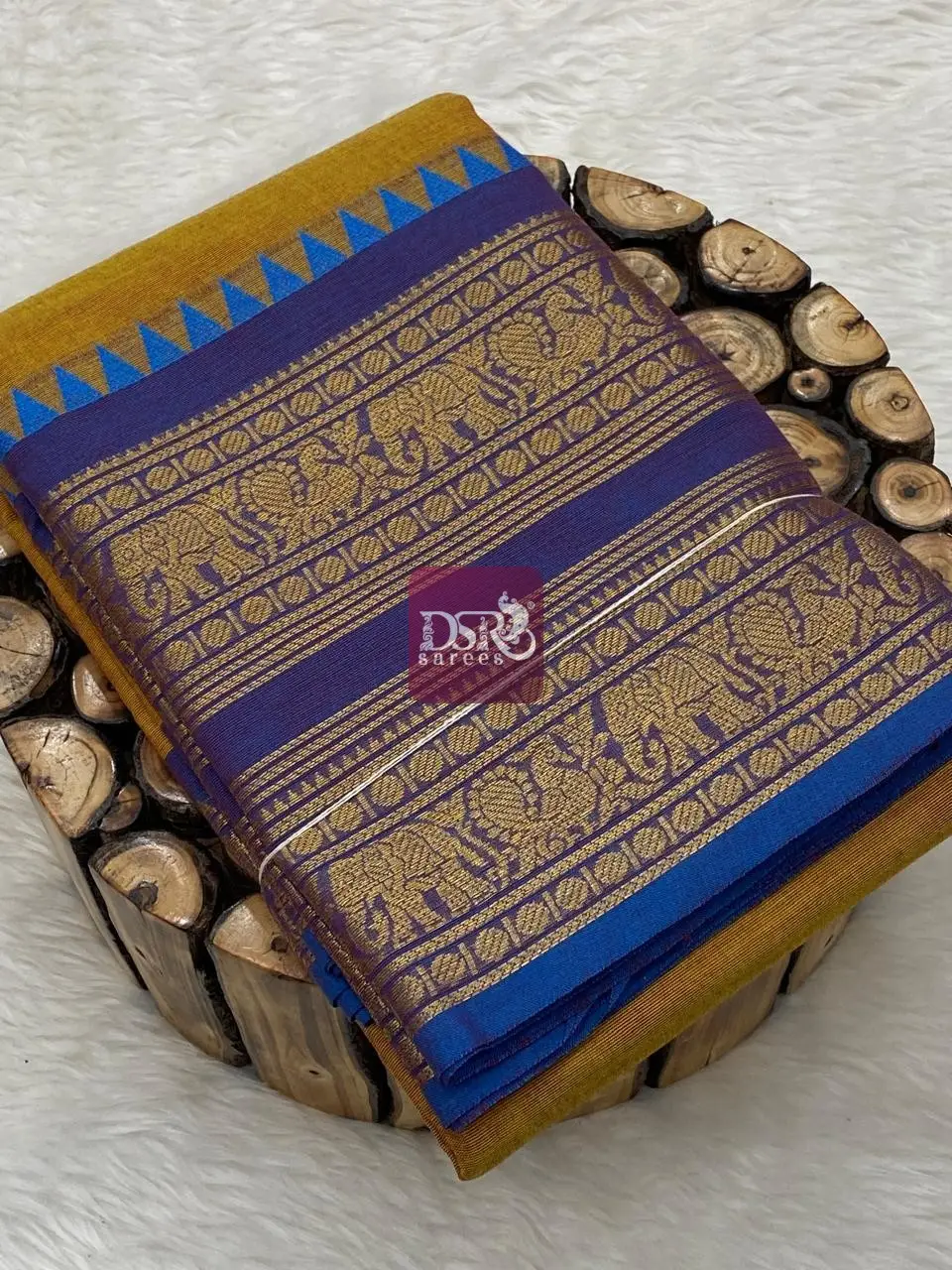 80's Count Chettinadu Sarees W/B