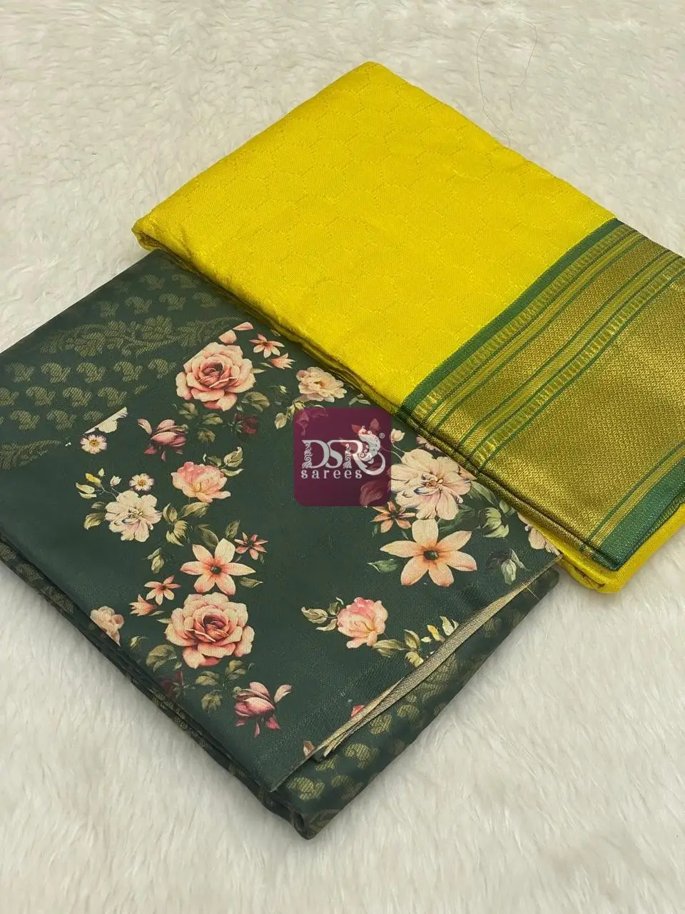 Gaji Silk + Brocade Silk