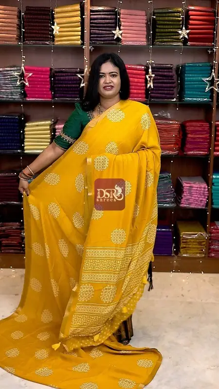 Bhandhini Chiffon Sarees