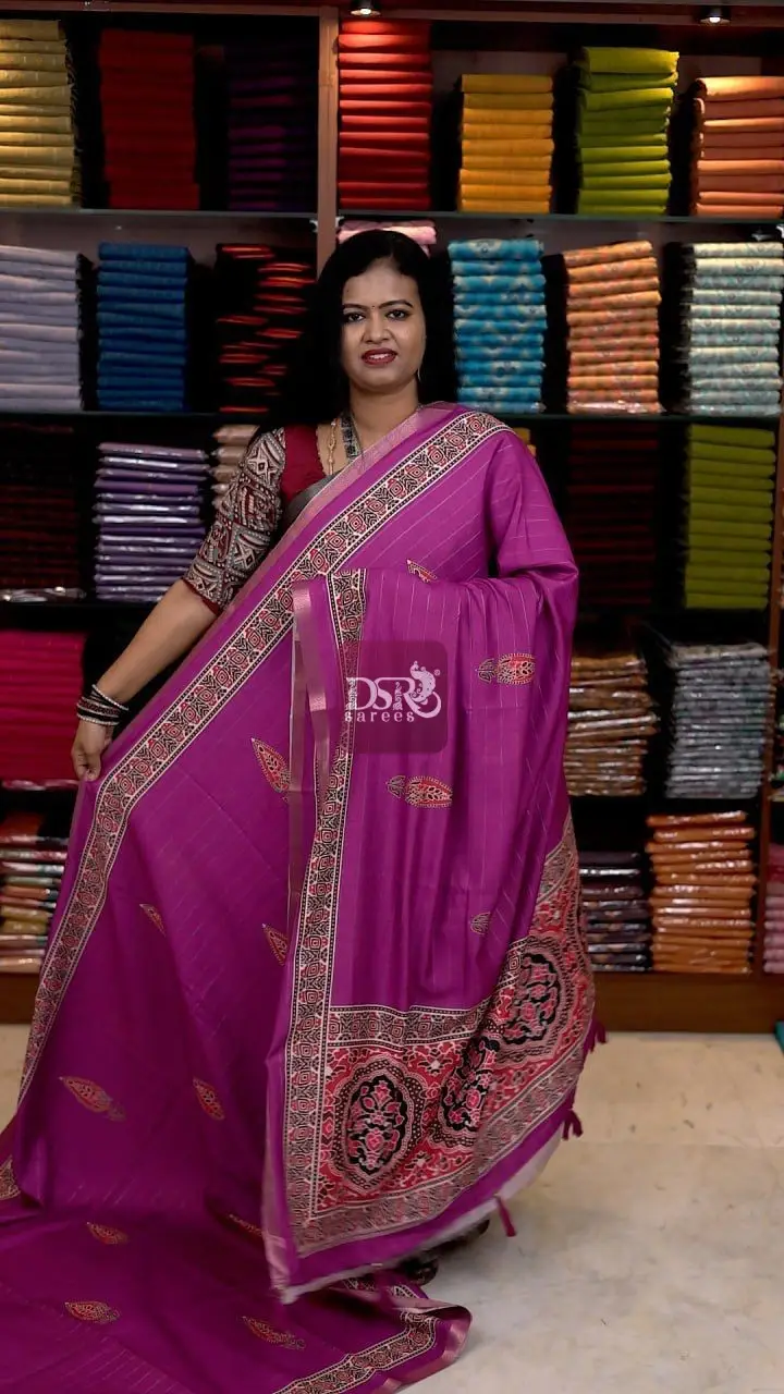 Chiffon Viscose Sarees - vol1