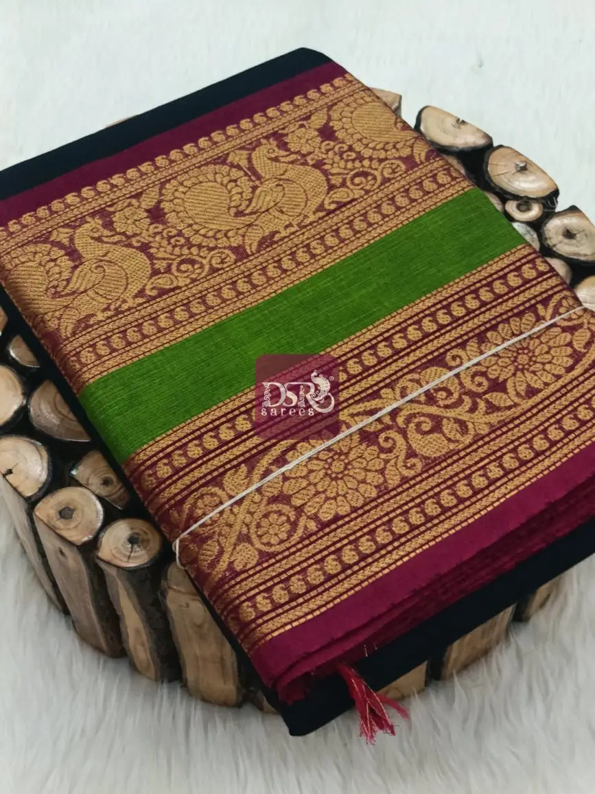 80's Count Chettinadu Sarees W/B