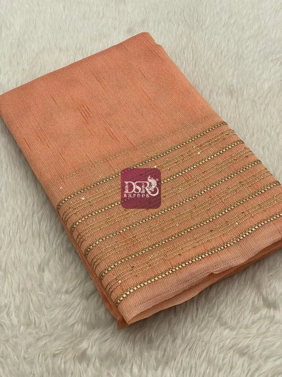Fancy Linen Tissue Sarees