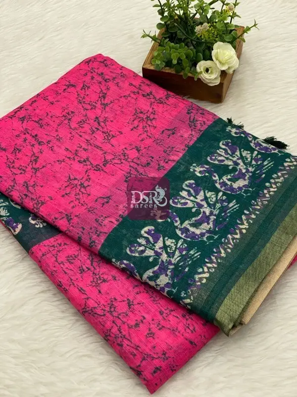 Chanderi Sico Sarees