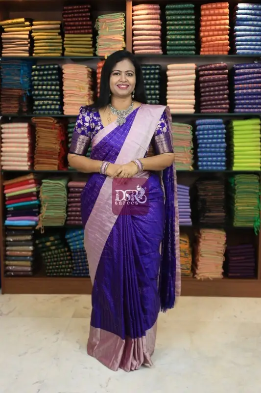 Arani Diamond Gold Zari Sarees