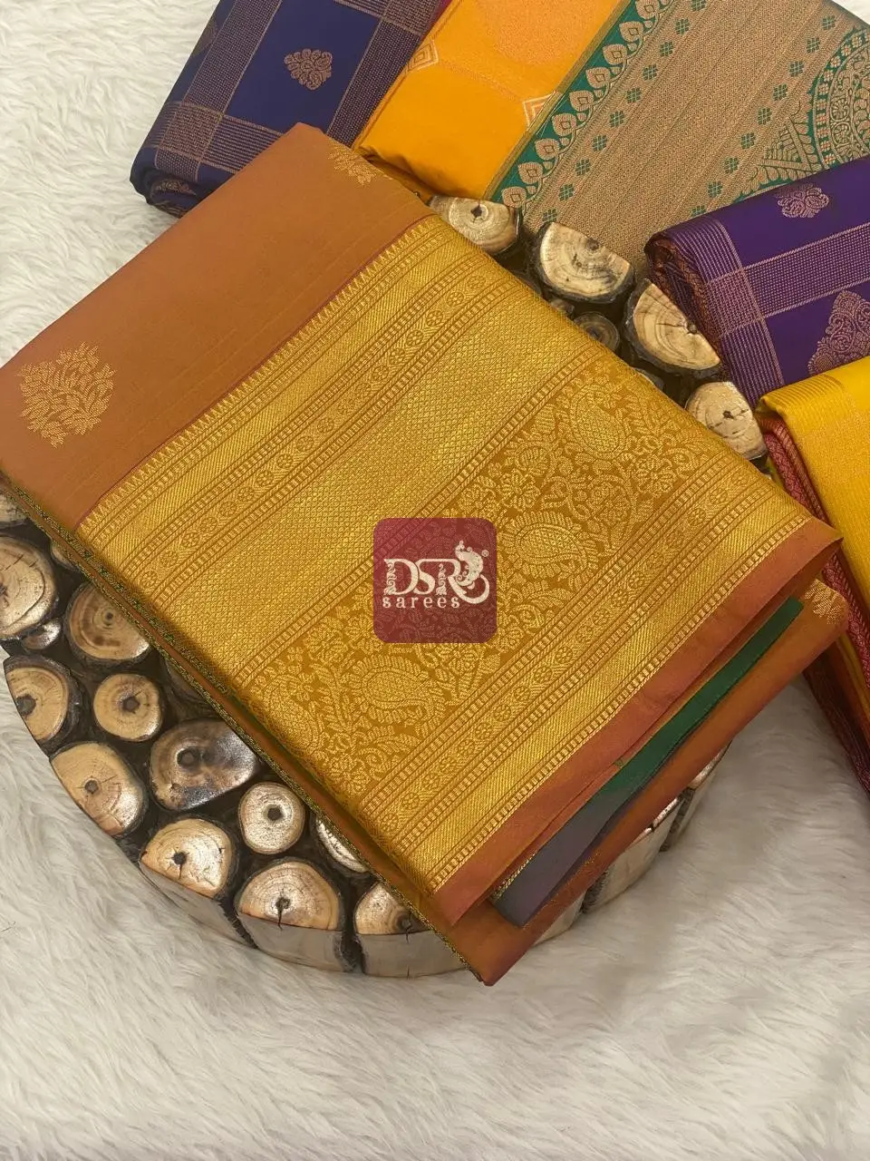 Semi Silk Udal Butta Sarees
