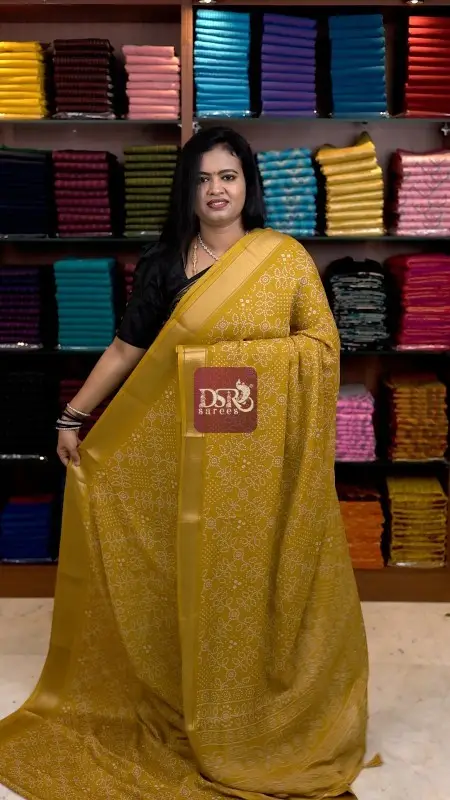 Viscose Chiffon Saree - vol6