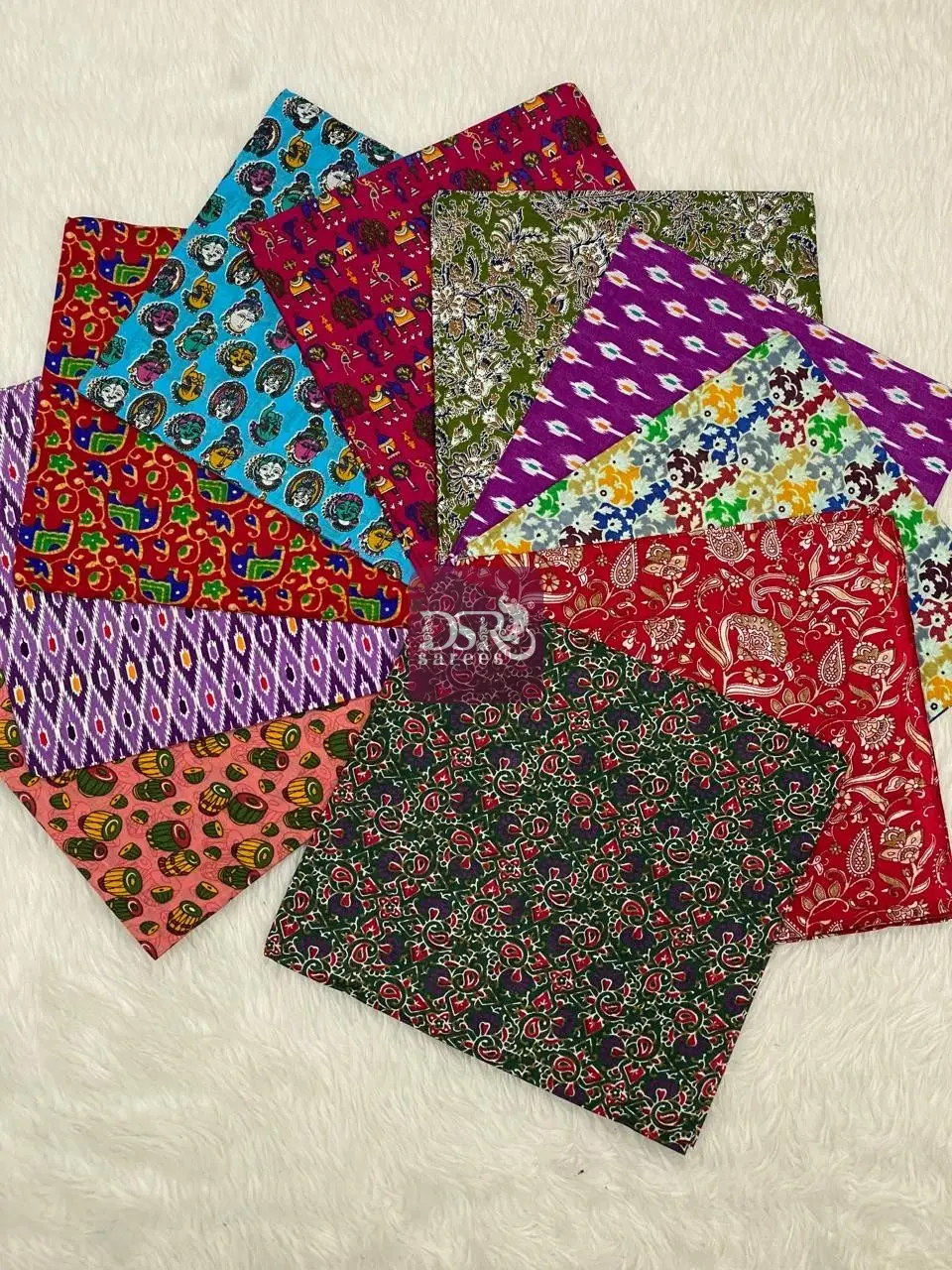 Battik Cotton Blouse Combo