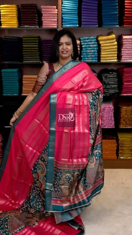 Digital Print Dola Crepe Saree