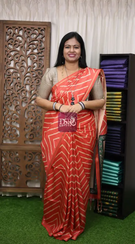 Chanderi leheriya sarees