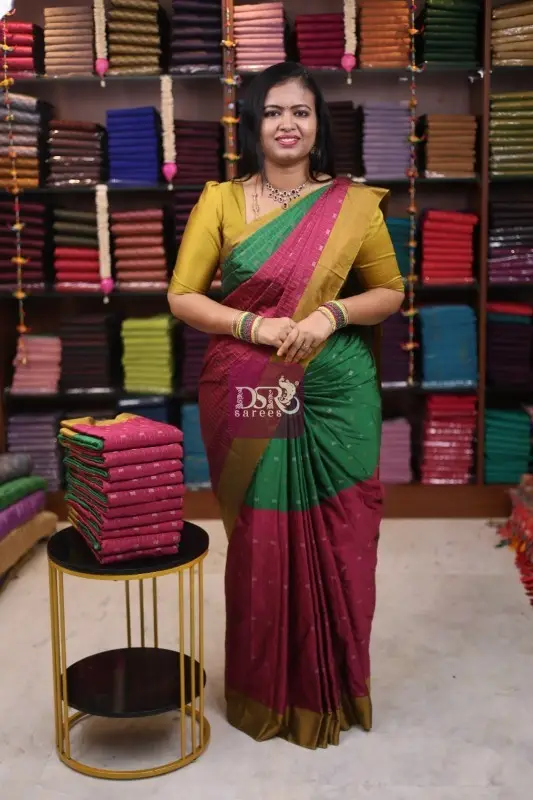 Arani Vairaooshi Bridal Soft Silk Saree