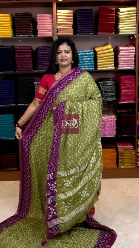 Viscose Chiffon Saree - vol7