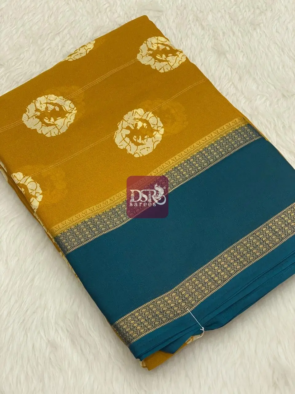Viscose Chiffon Saree - vol9