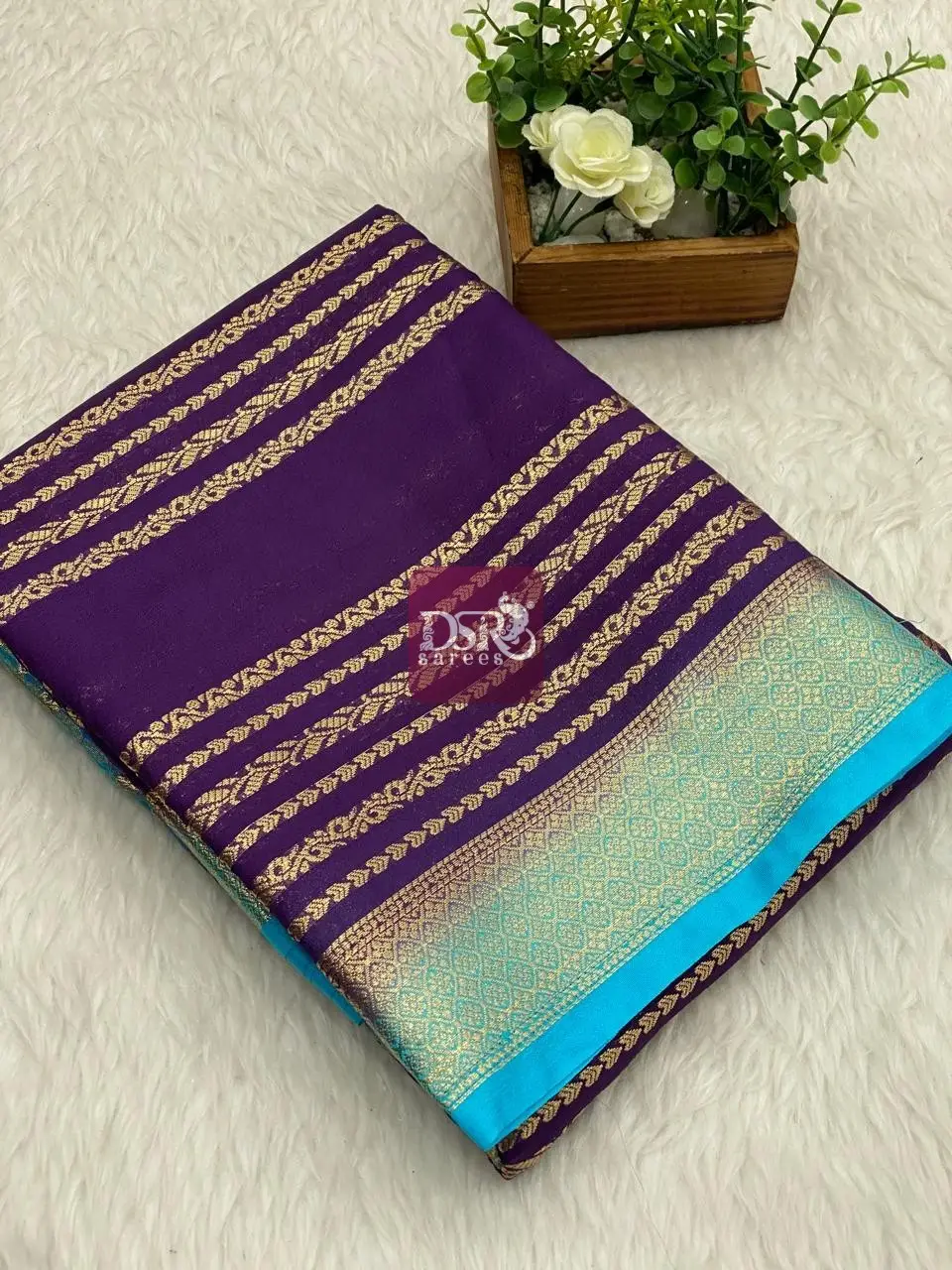 Semi Mysore Viscose Crepe Silk