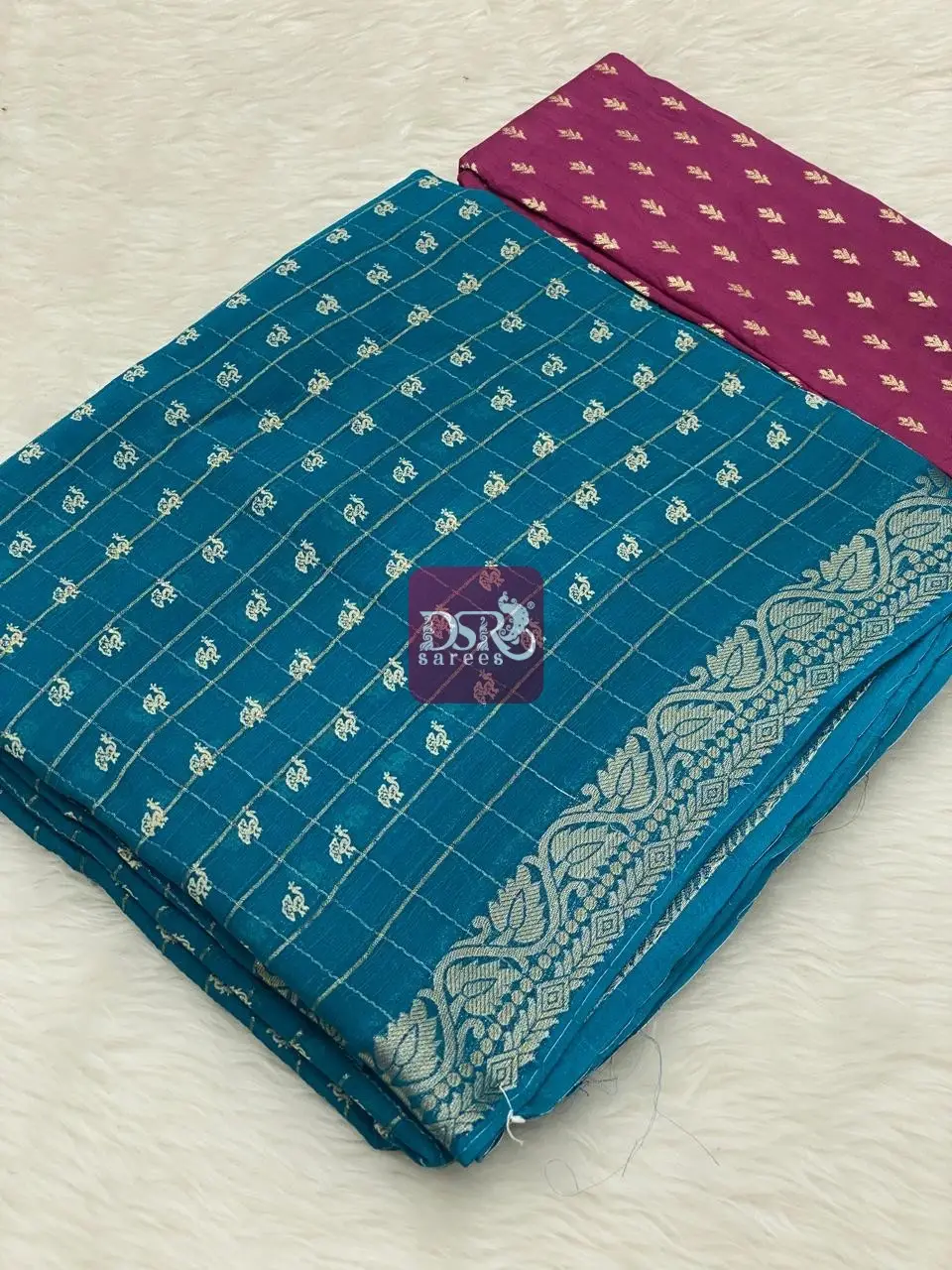 Semi Mysore Georgette Saree