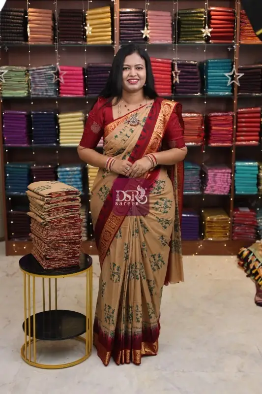 Printed Sugudi Cotton Sarees