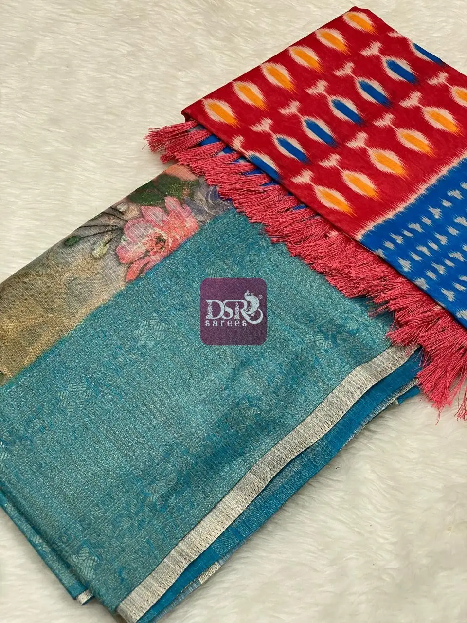 Chanderi Banarasi Sarees + Chanderi Sico Saree