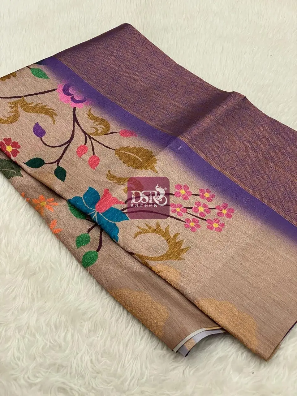 Paithani tussar silk sarees