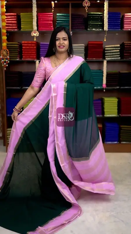 Mysore georgette Sarees - vol1