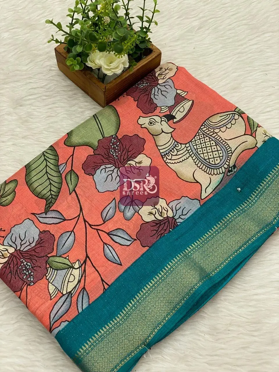 Georgette Tissue Silk Saree