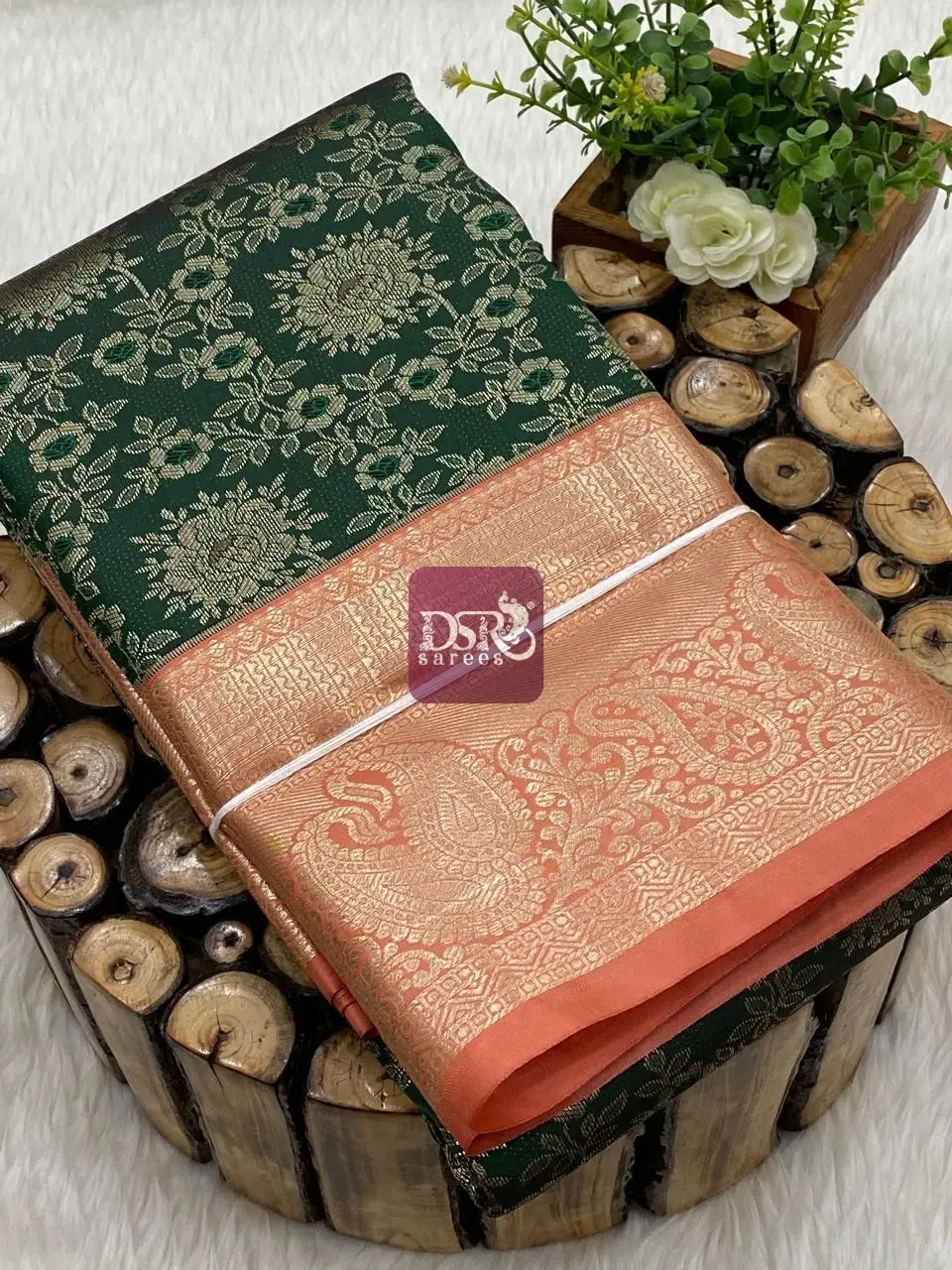 Tissue Brocade Silk Sarees