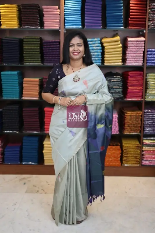 Banana Pith Fibre Saree