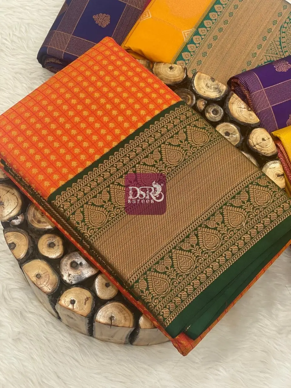1000 Butta Korvai Border Saree
