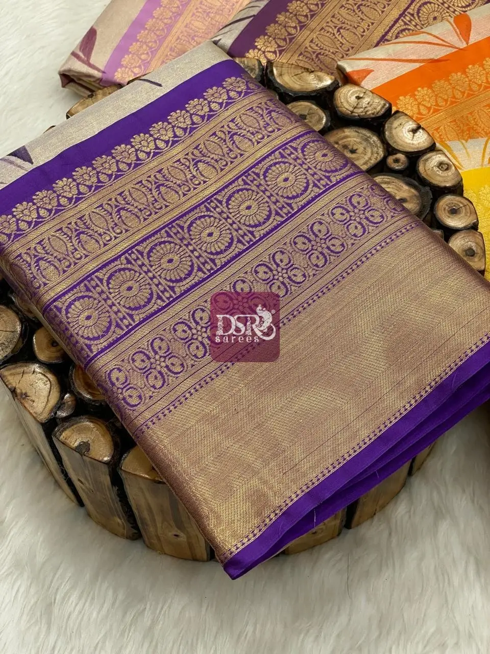 Printed Tissue Silk Sarees