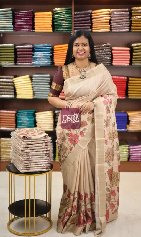 Semi Tussar Sarees -VOL6