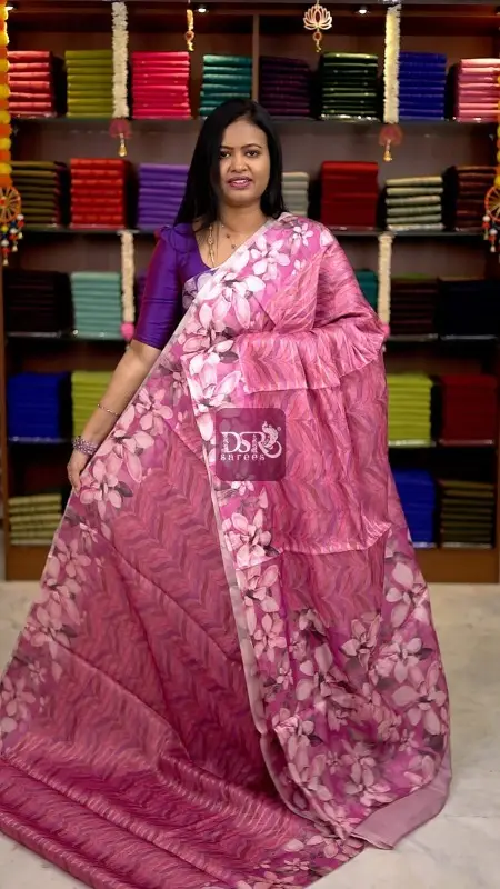 Viscose Chanderi Sarees