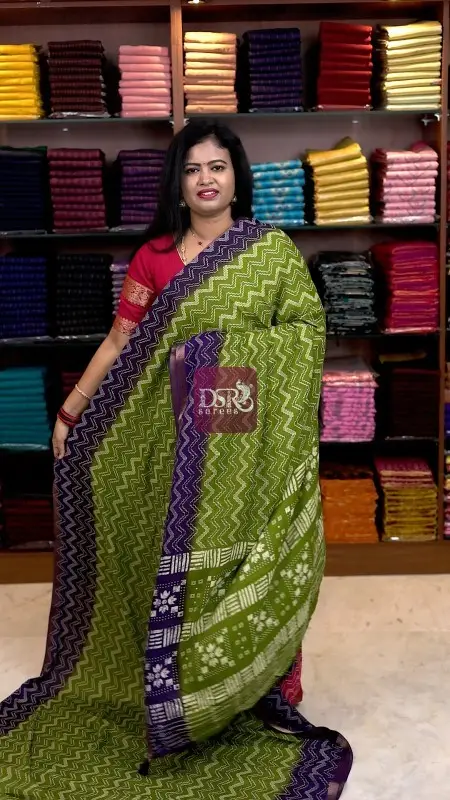 Viscose Chiffon Saree - vol7