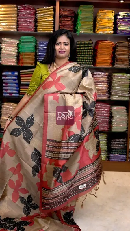 Semi Tussar Sarees -VOL4