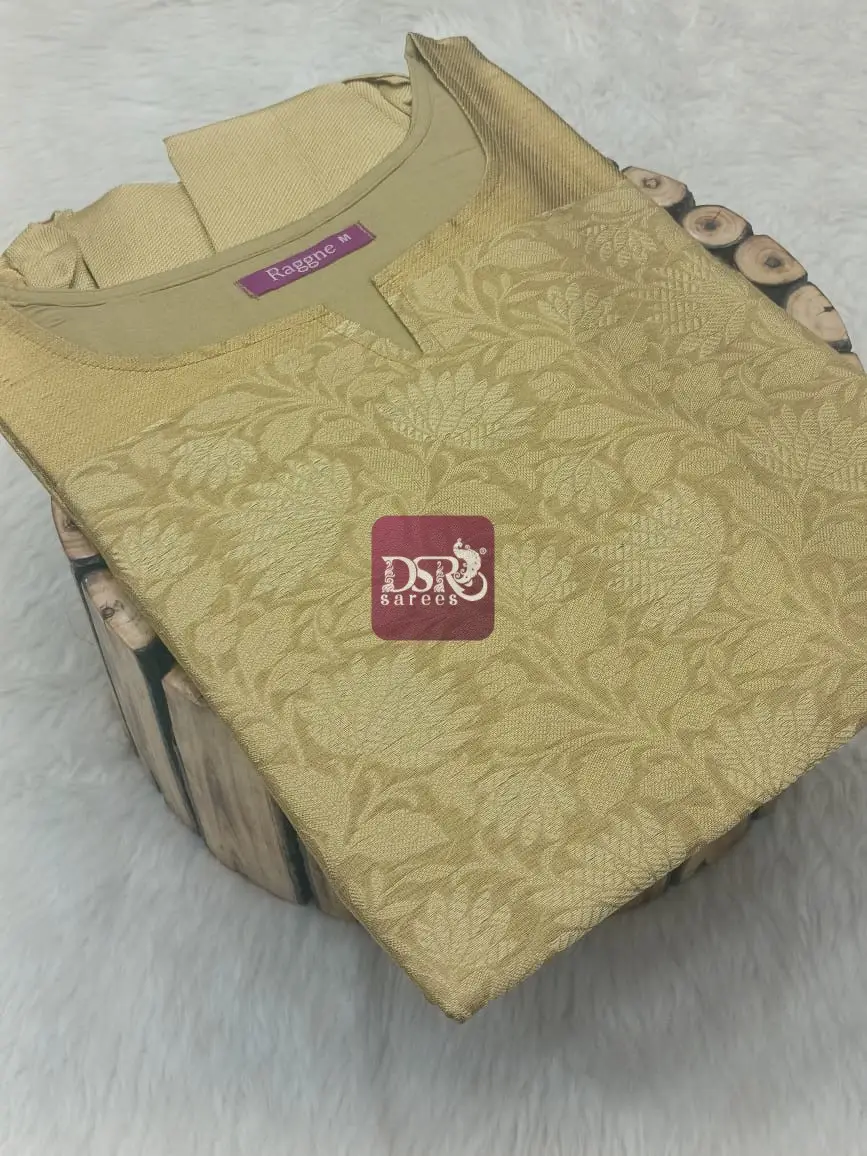 Mul Chanderi Anarkali Suit