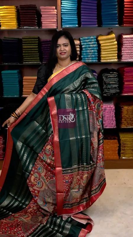 Digital Print Dola Crepe Saree